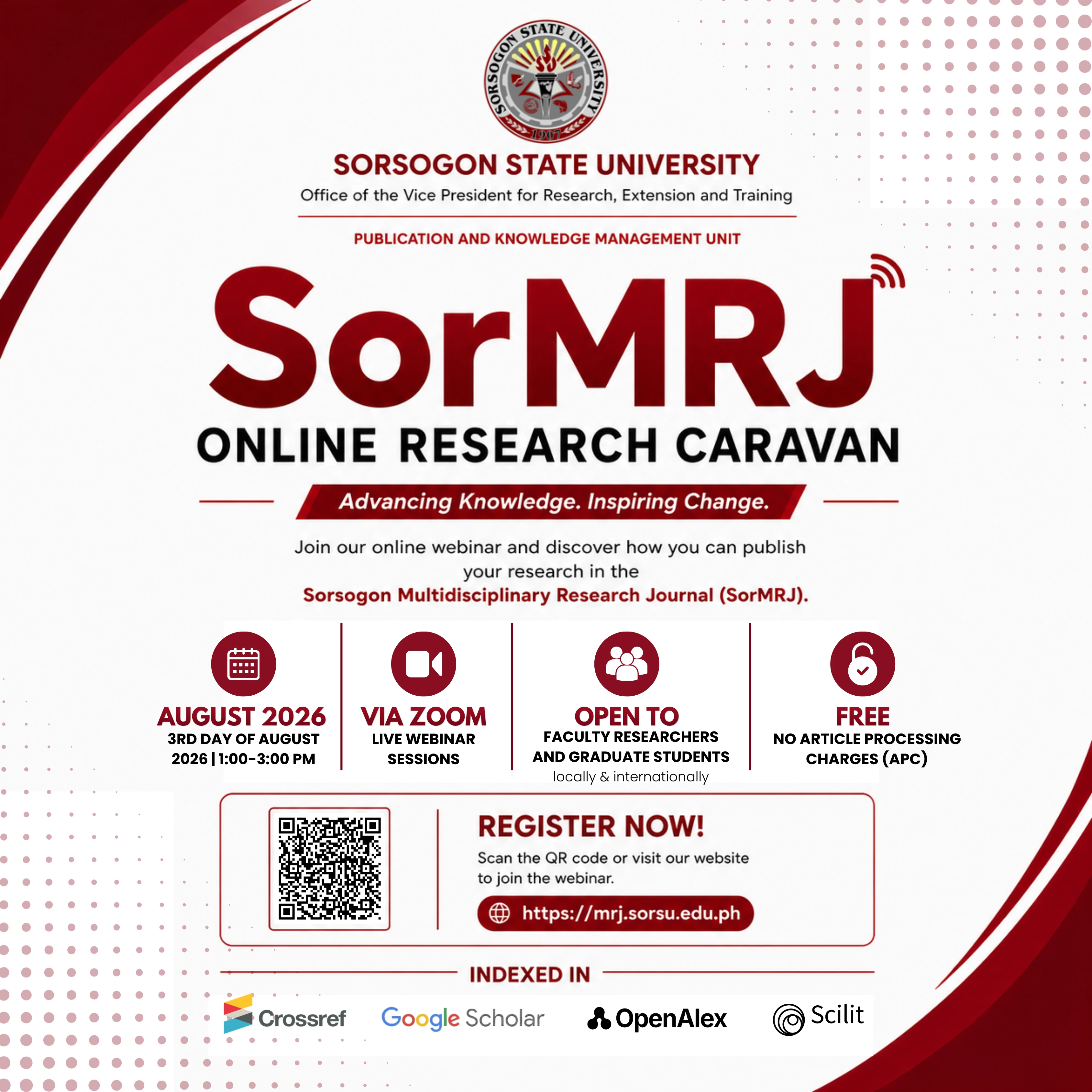 SorMRJ Online Research Caravan 2026